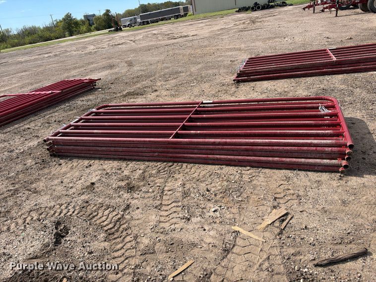 image for item EX1515 (5) 12' livestock gates