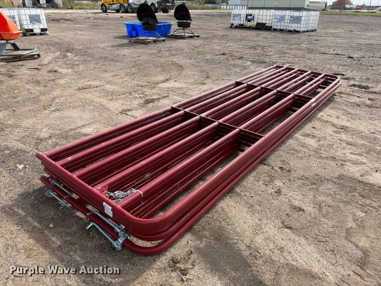 image for item EX1516 (5) 16' livestock gates