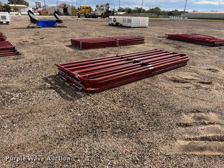 image for item EX1519 (5) 12' livestock gates