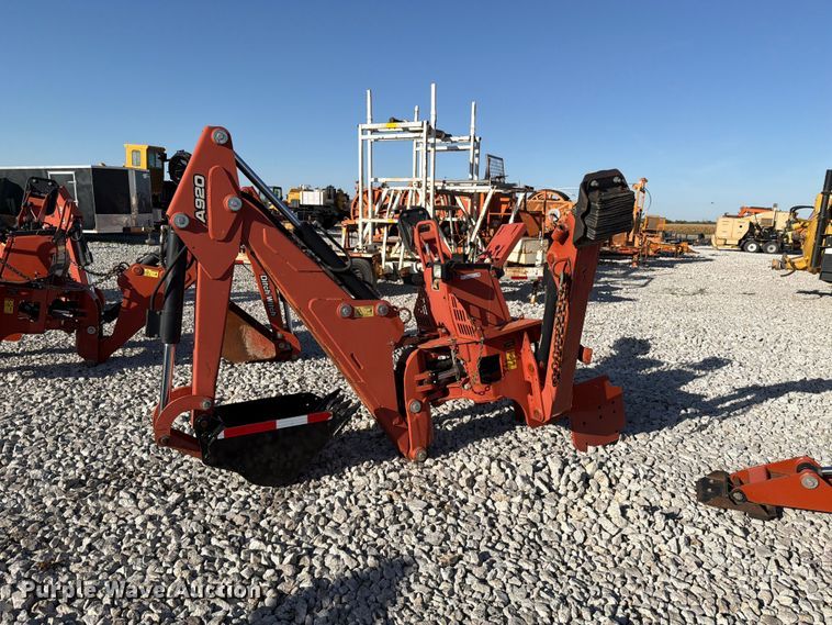 image for item EX4637 2016 Ditch Witch A920 backhoe attachment