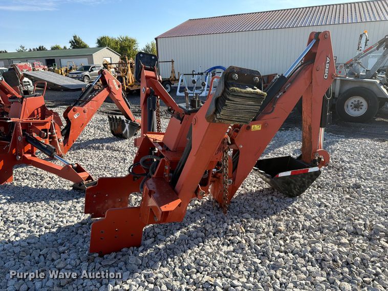 image for item EX4637 2016 Ditch Witch A920 backhoe attachment