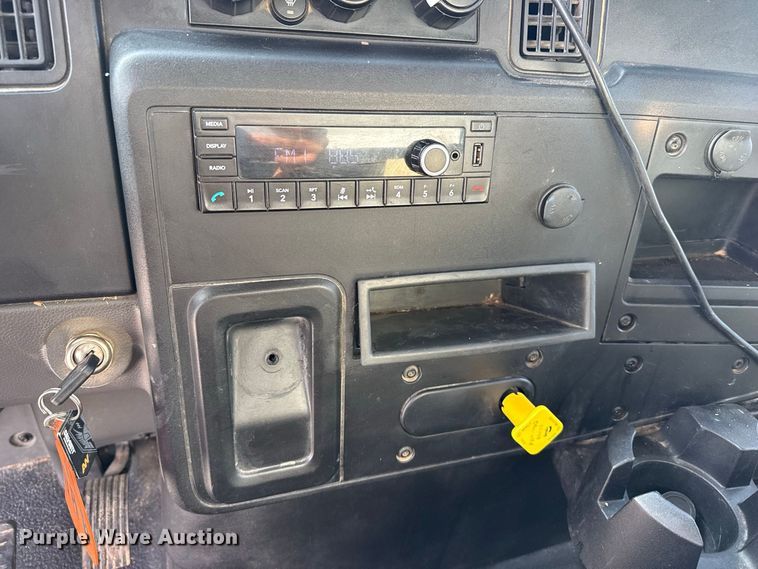 image for item FB6943 2021 International HV607 feed mixer truck