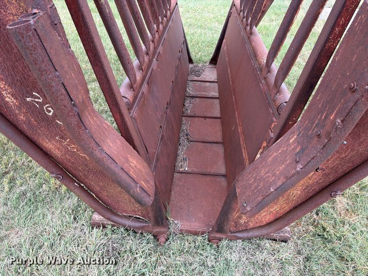image for item FC0011 Hydraulic livestock chute