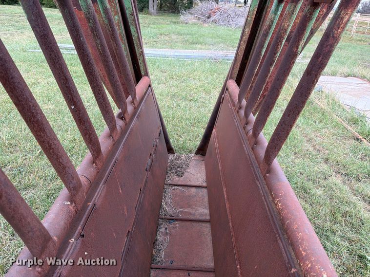 image for item FC0011 Hydraulic livestock chute
