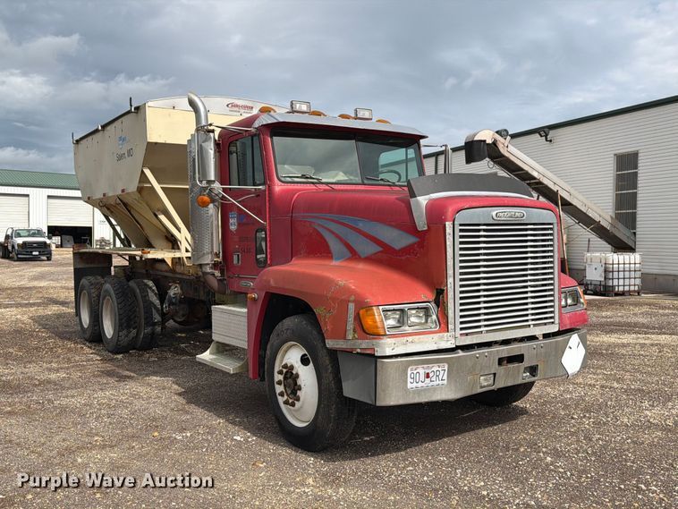image for item FM6547 1997 Freightliner FLD120 fertilizer delivery truck