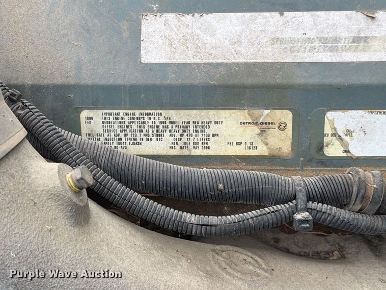 image for item FM6547 1997 Freightliner FLD120 fertilizer delivery truck