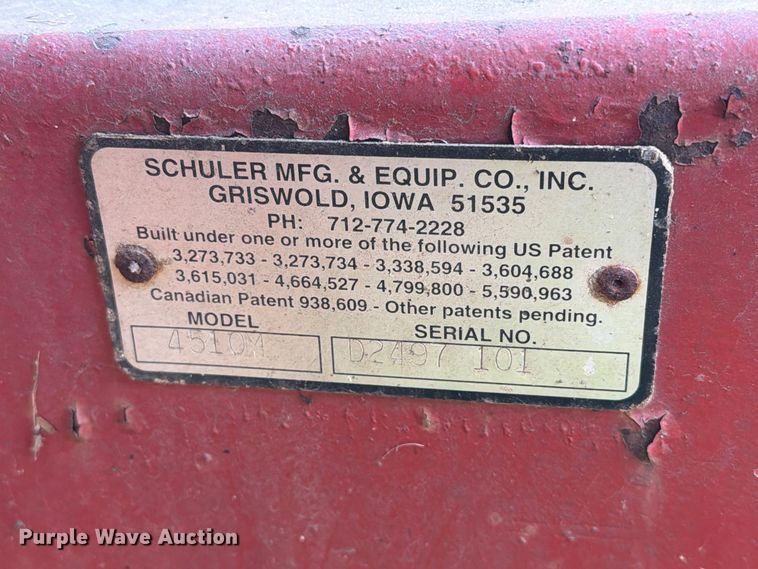 image for item FT6966 Schuler 4510M feed mixer