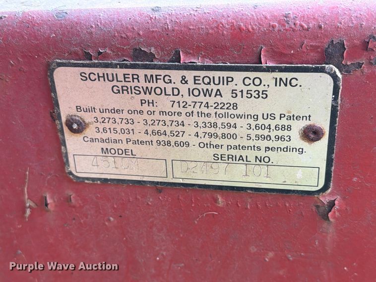 image for item FT6966 Schuler 4510M feed mixer