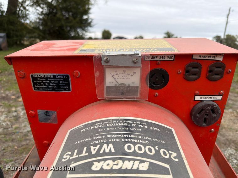 image for item FU0593 Pincor PTO-20-2 generator