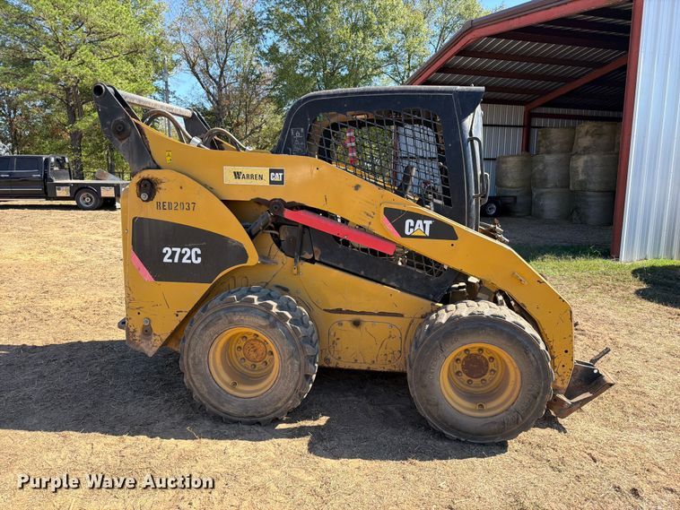 image for item FU1177 2010 Caterpillar 272C skid steer loader