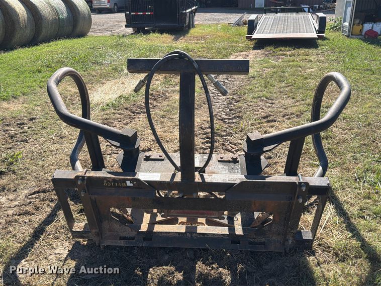 image for item FU1178 Worksaver UBH-2072 skid steer bale grabber