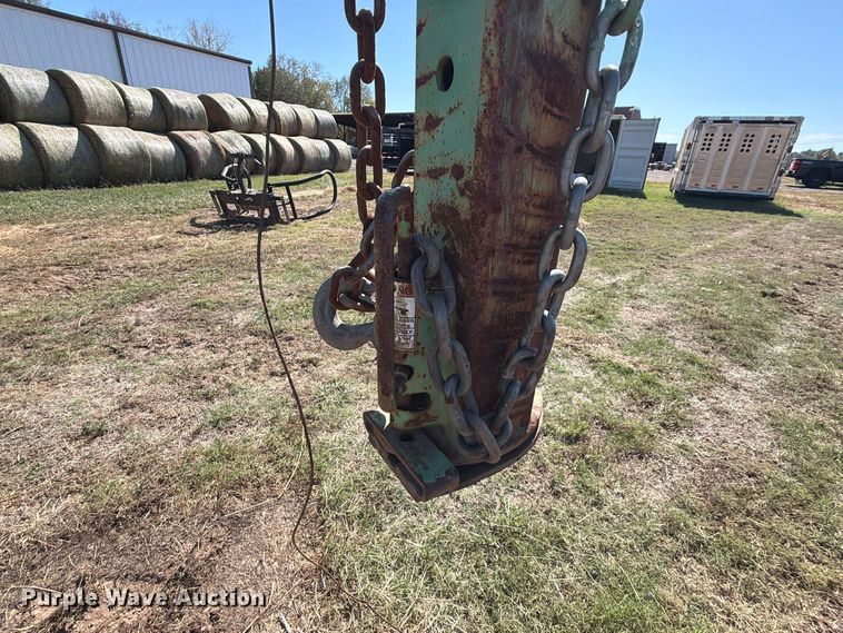 image for item FU1180 Heavybuilt hay trailer