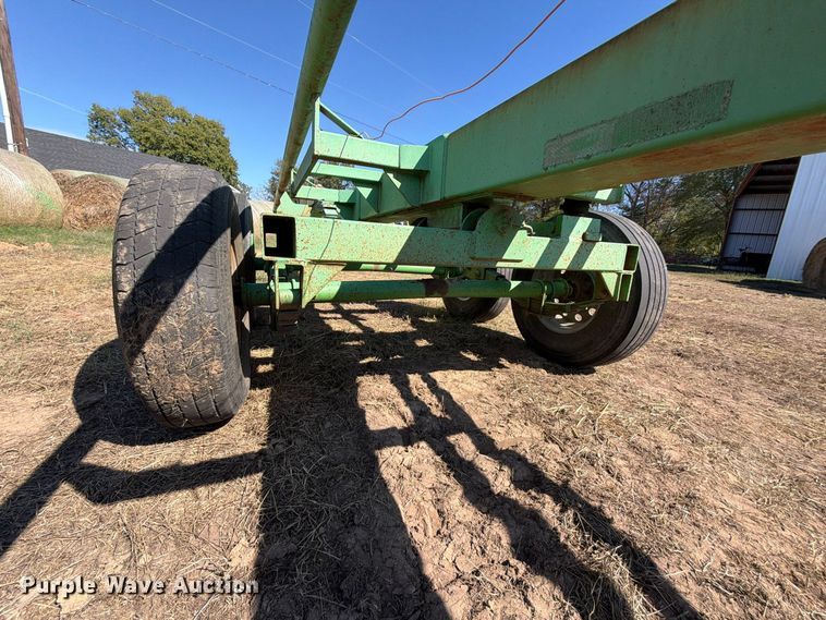 image for item FU1180 Heavybuilt hay trailer