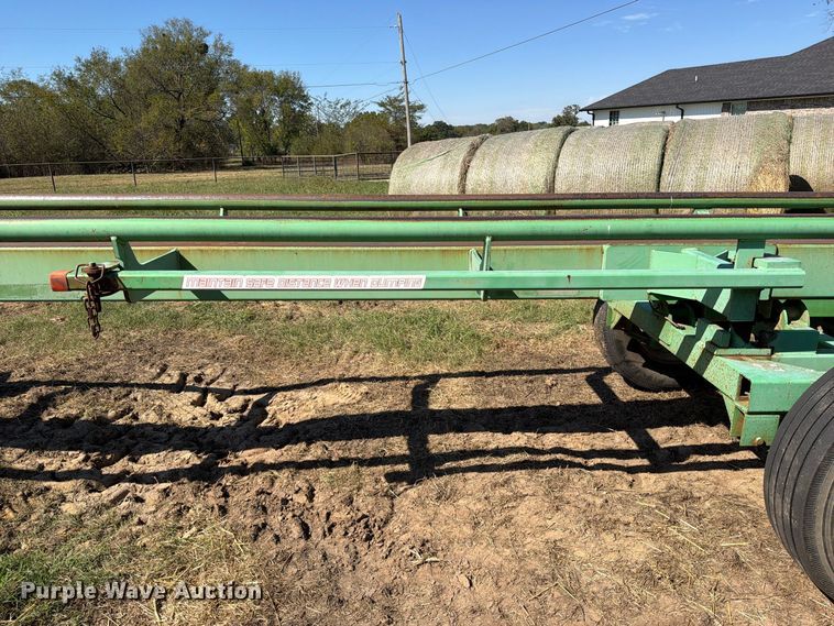 image for item FU1180 Heavybuilt hay trailer