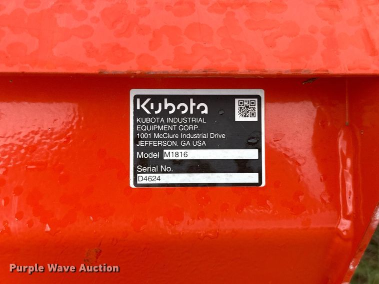 image for item FV2013 2025 Kubota M5-111D MFWD tractor