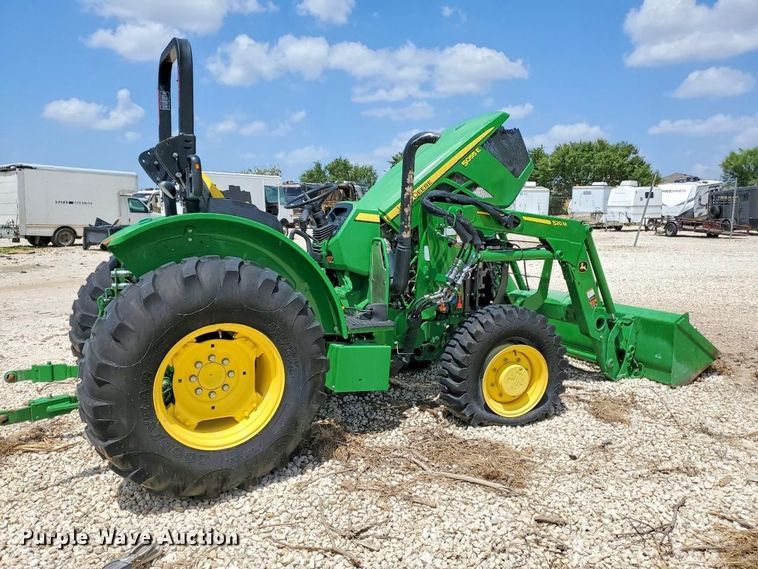 image for item YA4521 2019 John Deere 5055E MFWD tractor