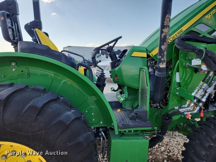 image for item YA4521 2019 John Deere 5055E MFWD tractor
