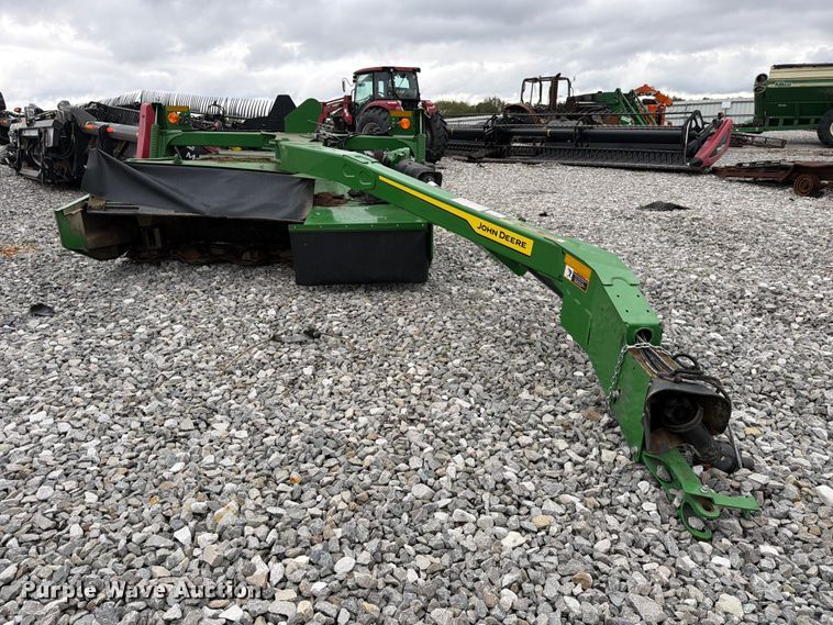 image for item YA5308 2023 John Deere S300 swather / windrower