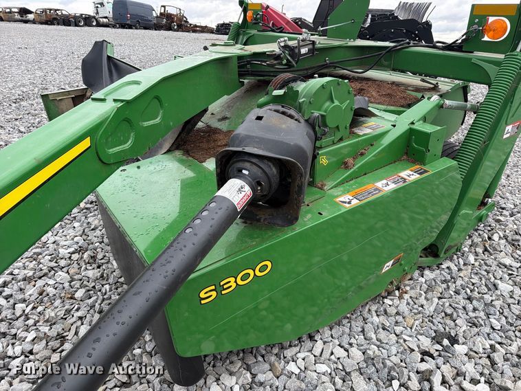image for item YA5308 2023 John Deere S300 swather / windrower