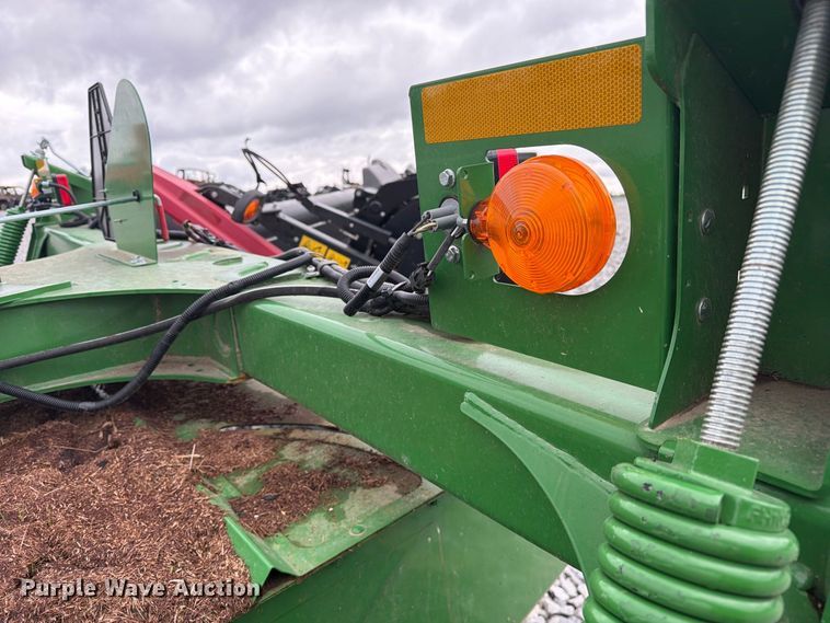 image for item YA5308 2023 John Deere S300 swather / windrower