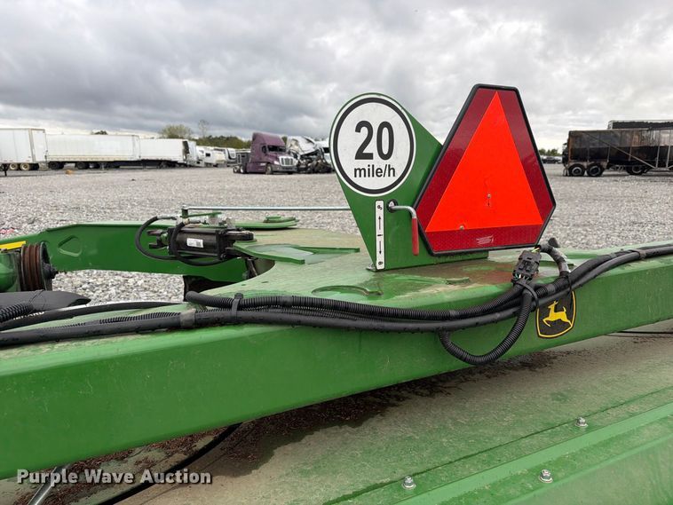 image for item YA5308 2023 John Deere S300 swather / windrower