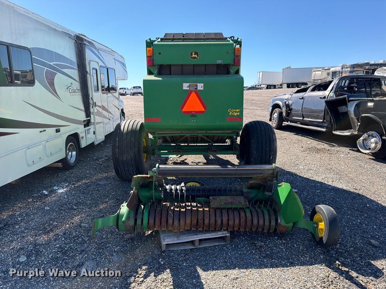 image for item YA5401 2011 John Deere 458 Mega Wide Plus round baler