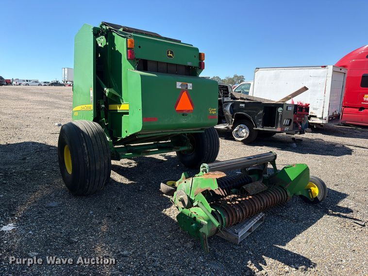 image for item YA5401 2011 John Deere 458 Mega Wide Plus round baler