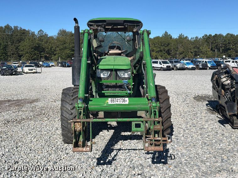 image for item YA5486 2019 John Deere 6130M MFWD tractor