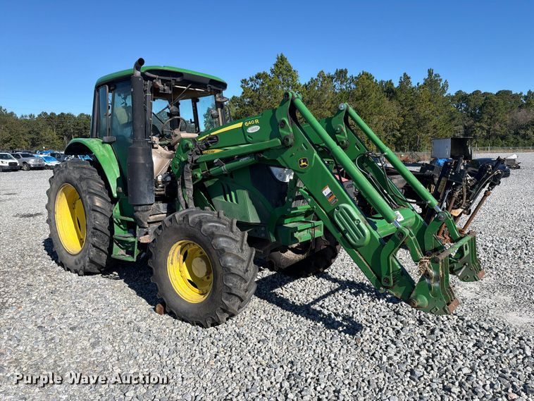 image for item YA5486 2019 John Deere 6130M MFWD tractor
