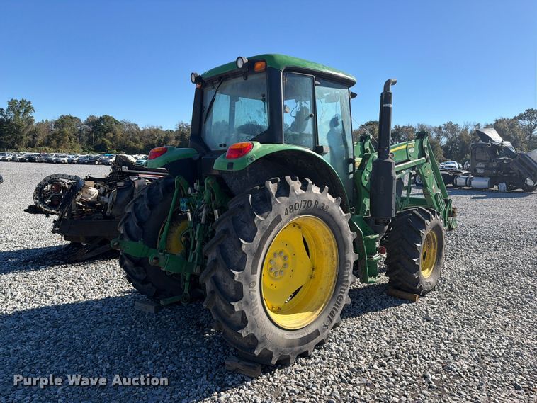image for item YA5486 2019 John Deere 6130M MFWD tractor