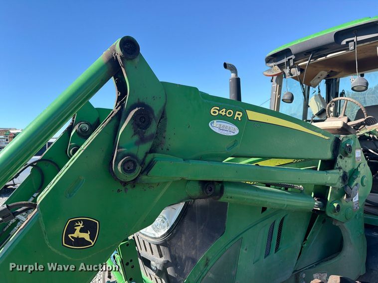 image for item YA5486 2019 John Deere 6130M MFWD tractor