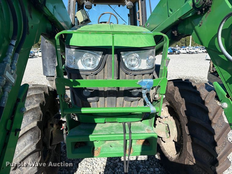 image for item YA5486 2019 John Deere 6130M MFWD tractor