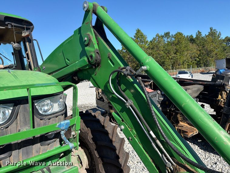 image for item YA5486 2019 John Deere 6130M MFWD tractor