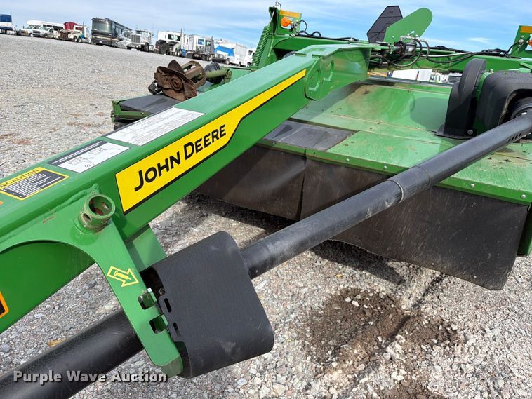 image for item YA5731 2024 John Deere S300 swather / windrower