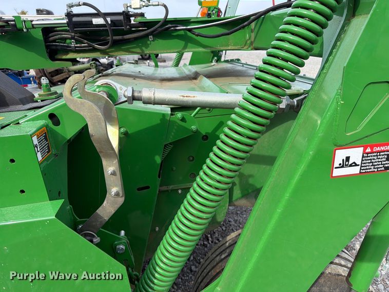 image for item YA5731 2024 John Deere S300 swather / windrower