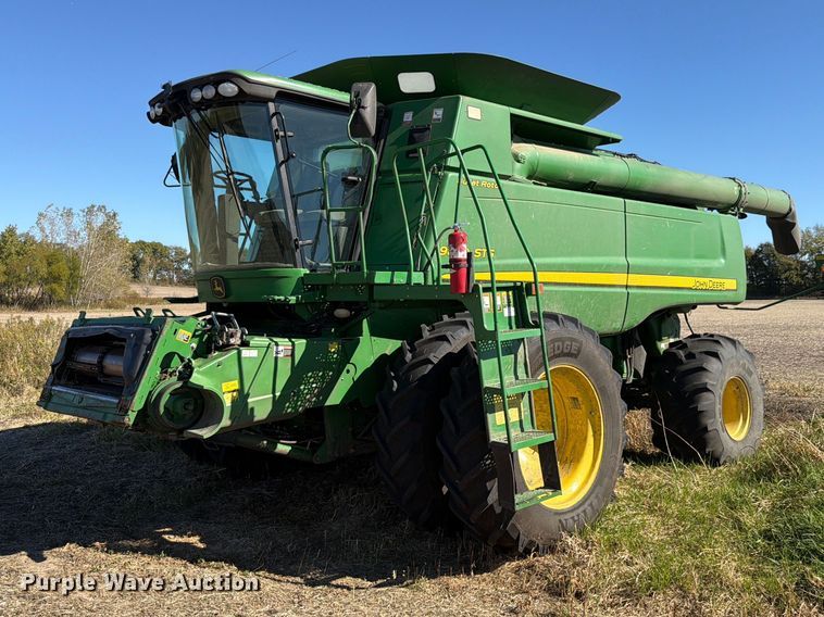 image for item YA5777 2009 John Deere 9870 STS RWA combine