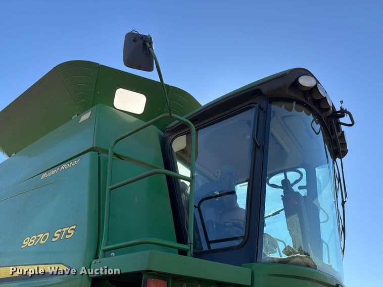 image for item YA5777 2009 John Deere 9870 STS RWA combine