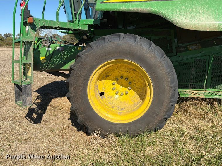 image for item YA5777 2009 John Deere 9870 STS RWA combine