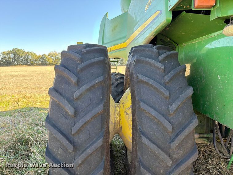 image for item YA5777 2009 John Deere 9870 STS RWA combine