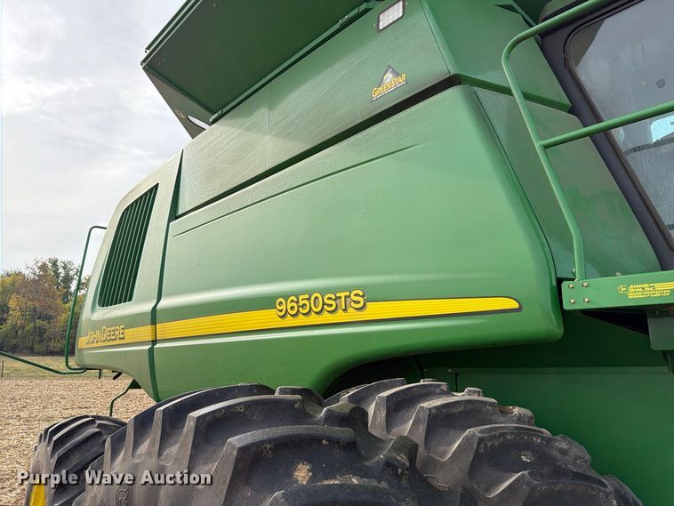 image for item YA5811 2003 John Deere 9650 STS combine