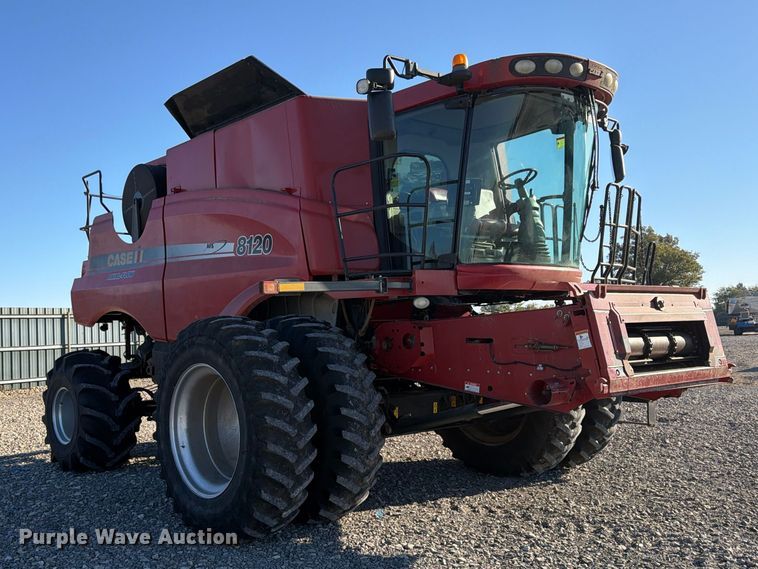 image for item YA5813 2010 Case IH 8120 Axial-Flow RWA combine