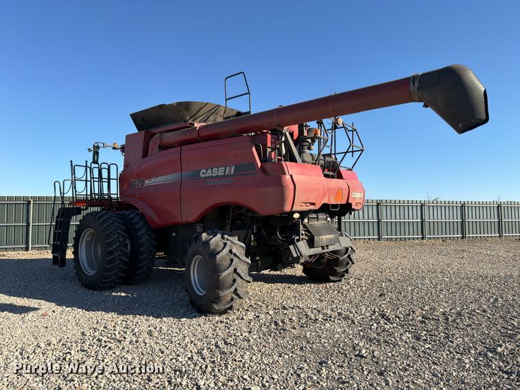 image for item YA5813 2010 Case IH 8120 Axial-Flow RWA combine
