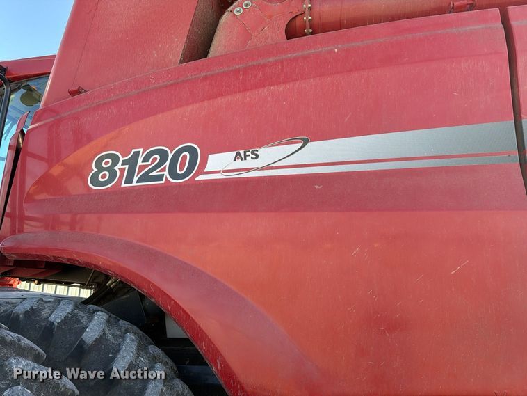image for item YA5813 2010 Case IH 8120 Axial-Flow RWA combine