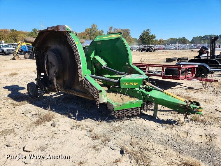 image for item YA5879 2022 John Deere FC15M batwing rotary mower