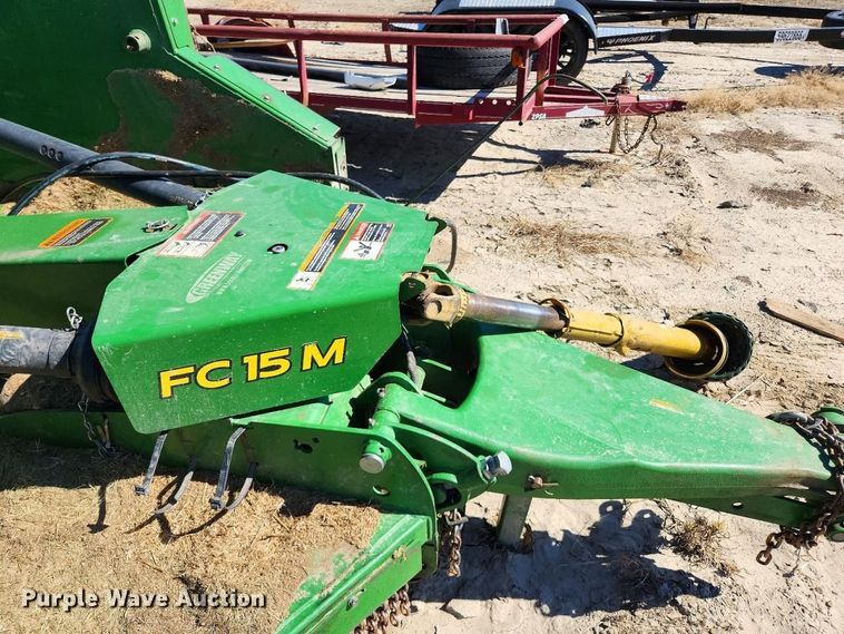 image for item YA5879 2022 John Deere FC15M batwing rotary mower