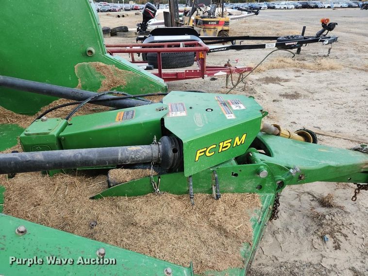 image for item YA5879 2022 John Deere FC15M batwing rotary mower
