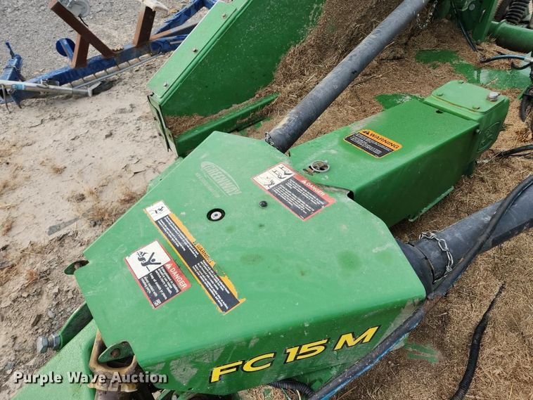 image for item YA5879 2022 John Deere FC15M batwing rotary mower