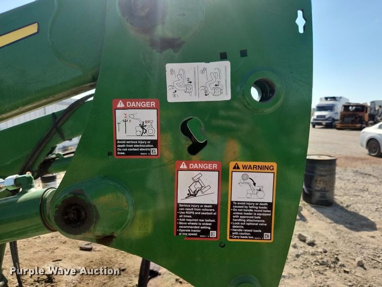 image for item YA5880 2023 John Deere 520M loader