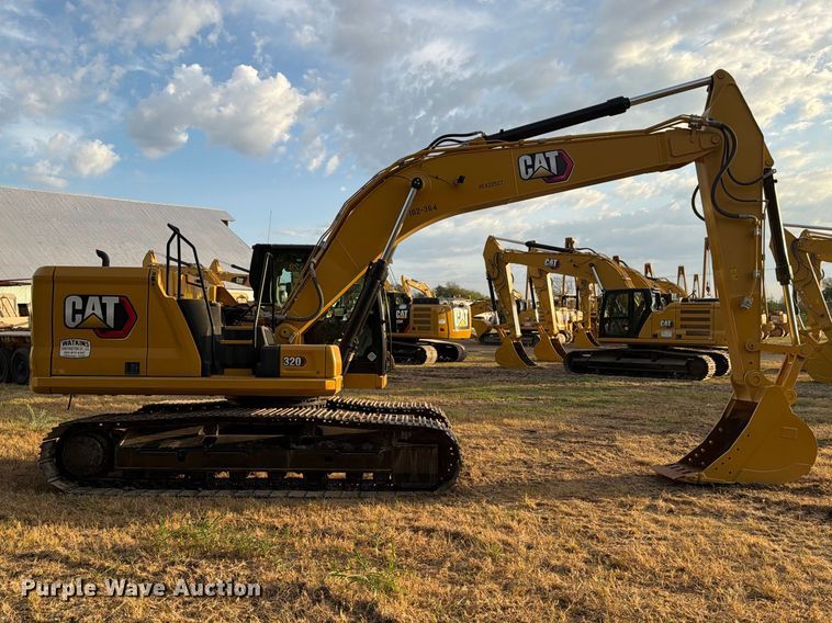 image for item FN3505 2020 Caterpillar 320 excavator