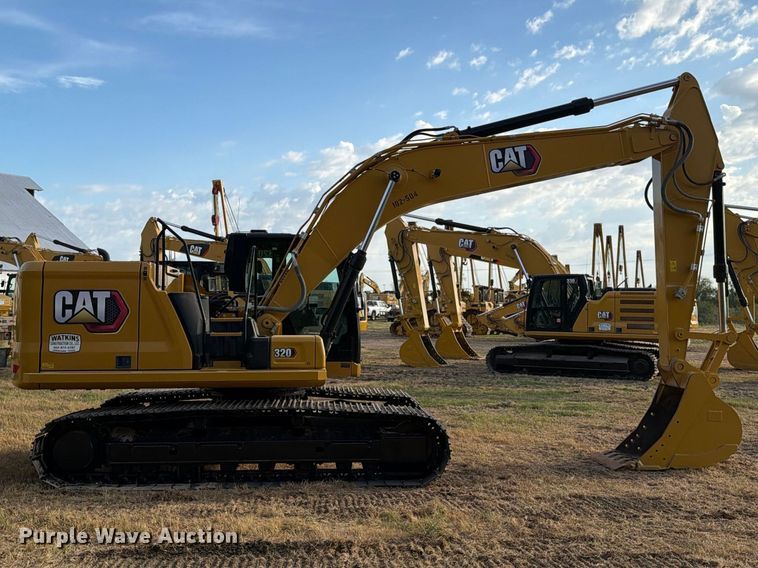 image for item FN3508 2022 Caterpillar 320 excavator